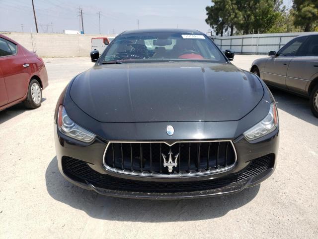 ZAM57RSA2G1168766 - 2016 MASERATI GHIBLI S BLACK photo 5