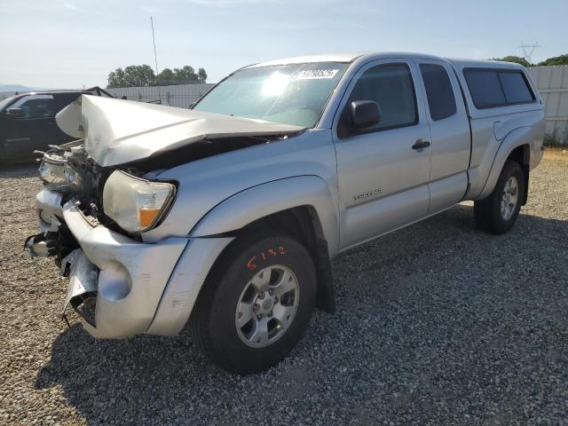 5TETU4GN0AZ706476 - 2010 TOYOTA TACOMA PRERUNNER ACCESS CAB SILVER photo 1