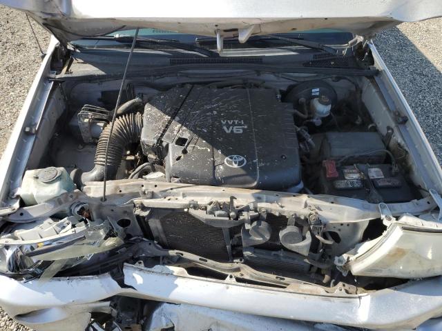 5TETU4GN0AZ706476 - 2010 TOYOTA TACOMA PRERUNNER ACCESS CAB SILVER photo 11