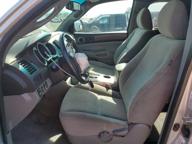 5TETU4GN0AZ706476 - 2010 TOYOTA TACOMA PRERUNNER ACCESS CAB SILVER photo 7
