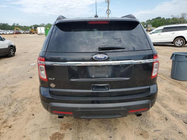 1FMHK7D89CGA45080 - 2012 FORD EXPLORER XLT BLACK photo 6