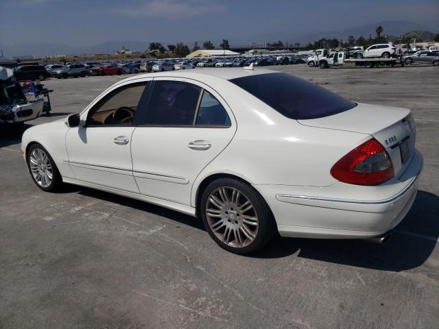 WDBUF56X88B348788 - 2008 MERCEDES-BENZ E 350 WHITE photo 2