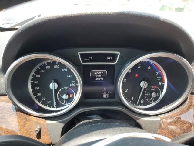 4JGDA5HBXEA277477 - 2014 MERCEDES-BENZ ML 350 4MATIC GRAY photo 9