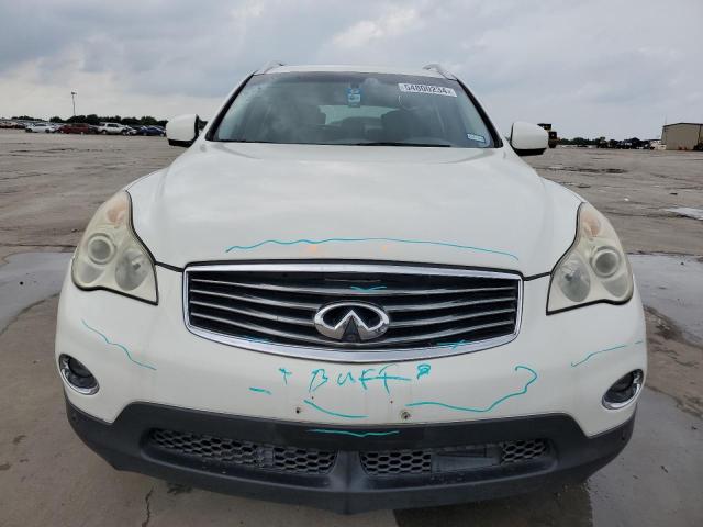 JNKAJ09E68M304548 - 2008 INFINITI EX35 BASE WHITE photo 5