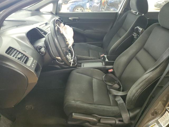 19XFA1F66BE029652 - 2011 HONDA CIVIC LX-S Մոխրագույն լուսանկար 7