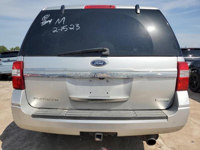 1FMJU1LT5FEF20528 - 2015 FORD EXPEDITION PLATINUM SILVER photo 6