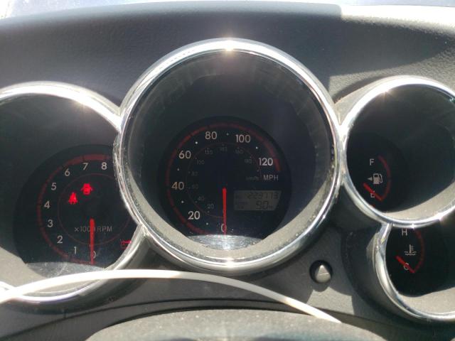 2T1KR32E26C619934 - 2006 TOYOTA COROLLA MA XR BLUE photo 9