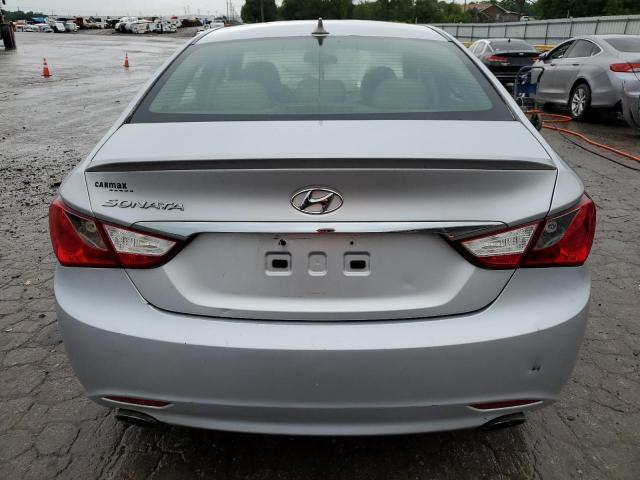 5NPEC4ACXDH644921 - 2013 HYUNDAI SONATA SE SILVER photo 6