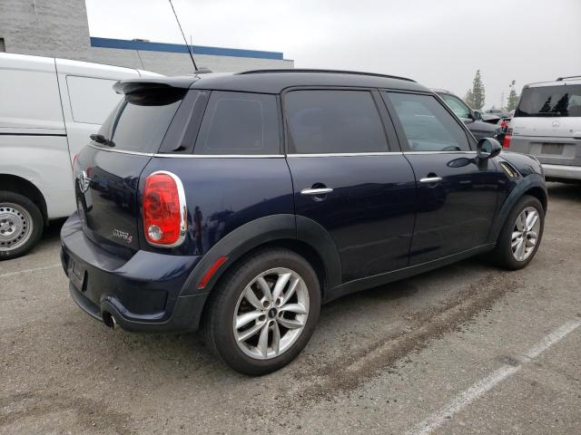 WMWZC3C52BWL80611 - 2011 MINI COOPER S COUNTRYMAN BLUE photo 3