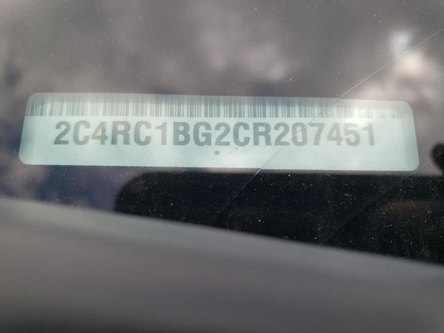 2C4RC1BG2CR207451 - 2012 CHRYSLER TOWN & COU TOURING 栗色 照片 13