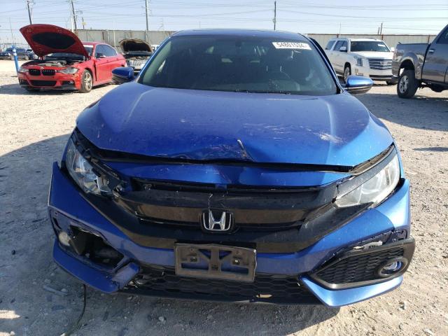 SHHFK7H77HU202893 - 2017 HONDA CIVIC EXL BLUE photo 5