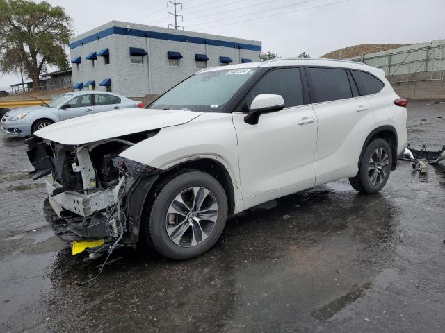 5TDHZRBH8LS501574 - 2020 TOYOTA HIGHLANDER XLE WHITE photo 1