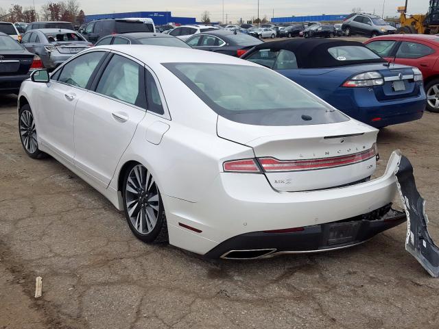 3LN6L5C97HR622496 - 2017 LINCOLN MKZ SELECT  photo 3