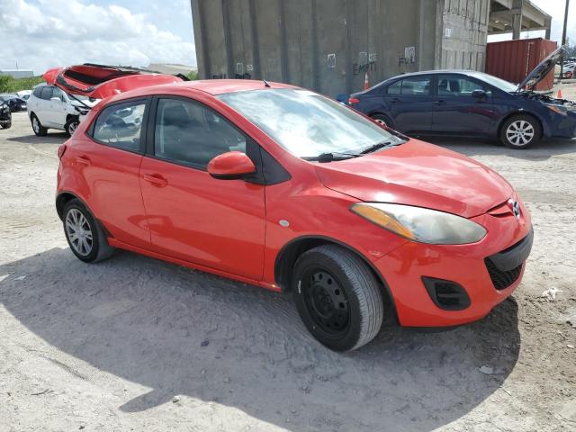 JM1DE1KY7E0187577 - 2014 MAZDA MAZDA2 SPORT RED photo 4