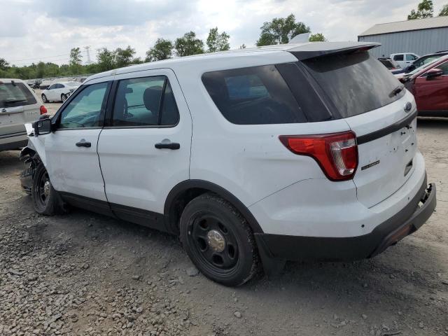 1FM5K8AR4HGA35957 - 2017 FORD EXPLORER POLICE INTERCEPTOR WHITE photo 2
