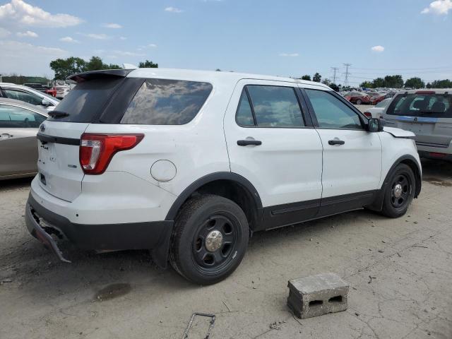 1FM5K8AR4HGA35957 - 2017 FORD EXPLORER POLICE INTERCEPTOR WHITE photo 3