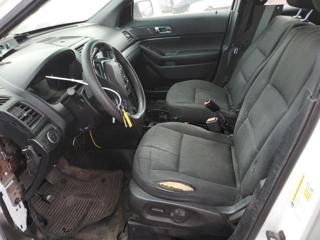 1FM5K8AR4HGA35957 - 2017 FORD EXPLORER POLICE INTERCEPTOR WHITE photo 7