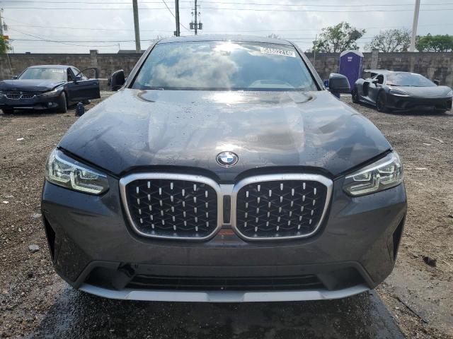 5UX33DT0XR9V09463 - 2024 BMW X4 XDRIVE30I BLACK photo 5