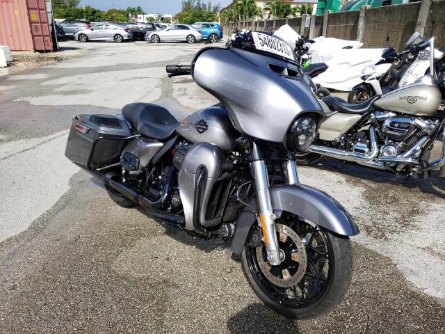 1HD1TEH16KB953646 - 2019 HARLEY-DAVIDSON FLHTKSE GRAY photo 1