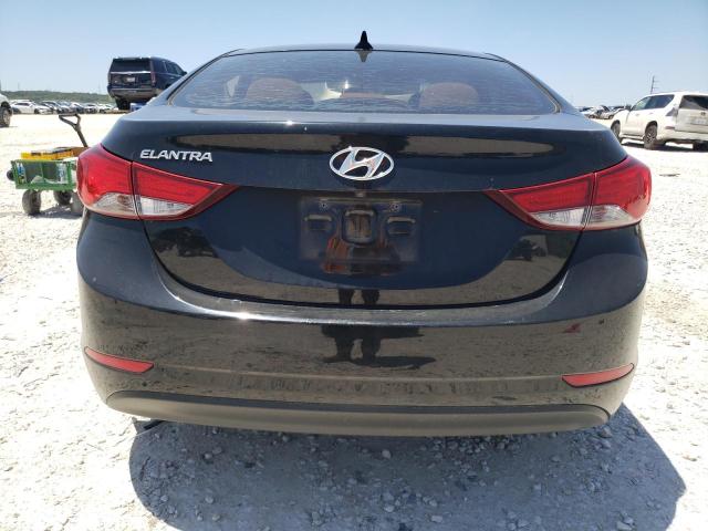 5NPDH4AEXGH657560 - 2016 HYUNDAI ELANTRA SE BLACK photo 6