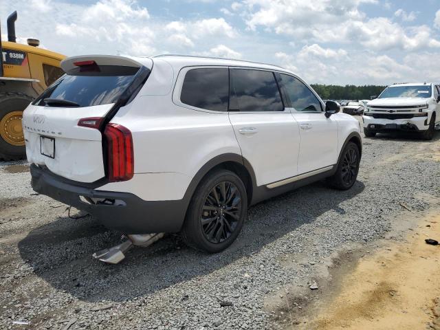 5XYP5DHC4NG303127 - 2022 KIA TELLURIDE SX WHITE photo 3