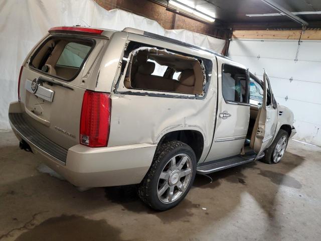1GYS3HEF5BR194500 - 2011 CADILLAC ESCALADE ESV LUXURY BEIGE photo 3