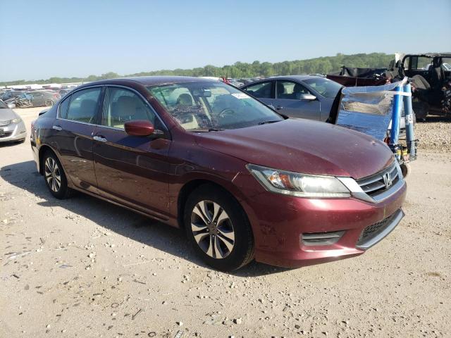 1HGCR2F30DA168447 - 2013 HONDA ACCORD LX BURGUNDY photo 4