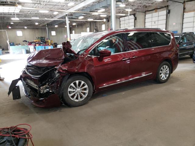 2C4RC1BG2KR650231 - 2019 CHRYSLER PACIFICA TOURING L მუქწითელი ფოტო 1