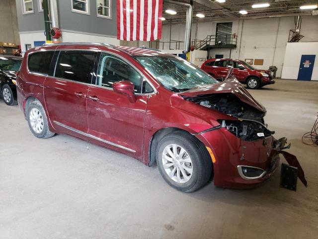 2C4RC1BG2KR650231 - 2019 CHRYSLER PACIFICA TOURING L მუქწითელი ფოტო 4