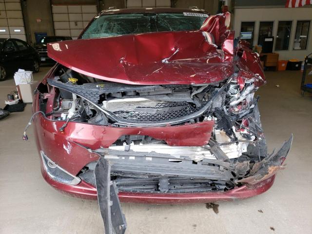 2C4RC1BG2KR650231 - 2019 CHRYSLER PACIFICA TOURING L მუქწითელი ფოტო 5
