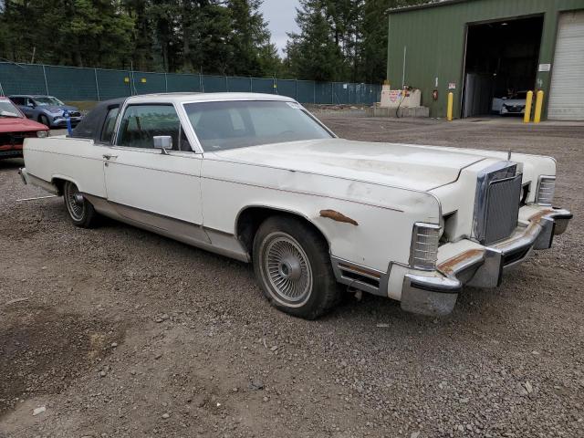 9Y81S751960 - 1979 LINCOLN CONTINENTL WHITE photo 4