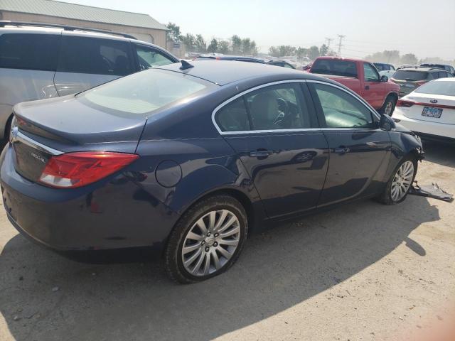 2G4GR5EK2C9162133 - 2012 BUICK REGAL BLUE photo 3