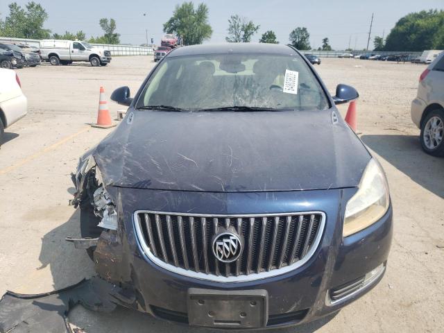 2G4GR5EK2C9162133 - 2012 BUICK REGAL BLUE photo 5