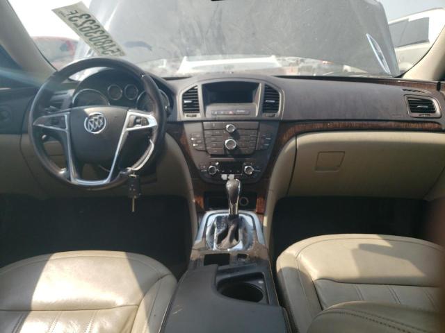 2G4GR5EK2C9162133 - 2012 BUICK REGAL BLUE photo 8