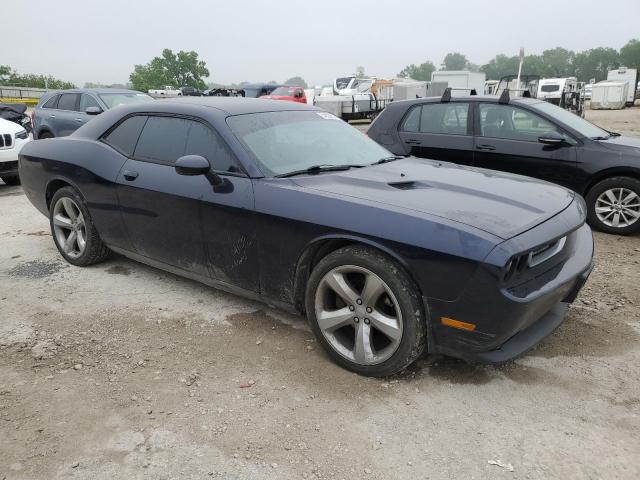 2C3CDYAG2CH131415 - 2012 DODGE CHALLENGER SXT BLUE photo 4