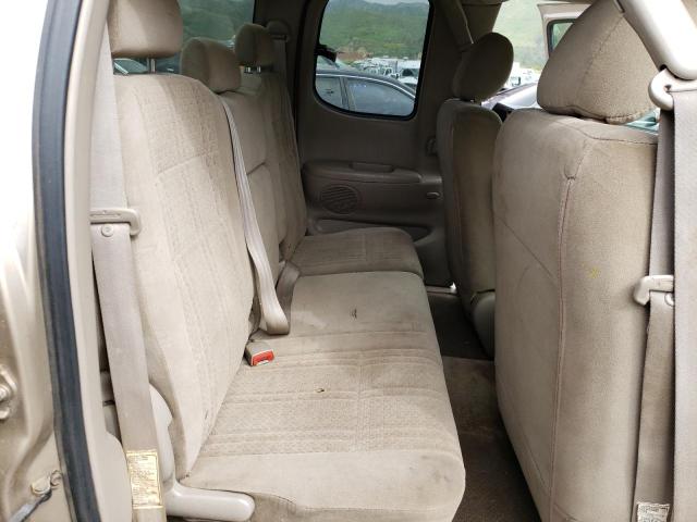 5TBRU34195S450677 - 2005 TOYOTA TUNDRA ACCESS CAB SR5 TAN photo 10