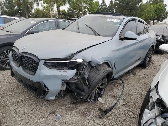 5UX33DT0XN9L83938 - 2022 BMW X4 XDRIVE30I GRAY photo 1