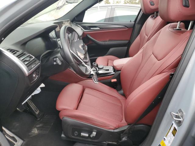 5UX33DT0XN9L83938 - 2022 BMW X4 XDRIVE30I GRAY photo 7