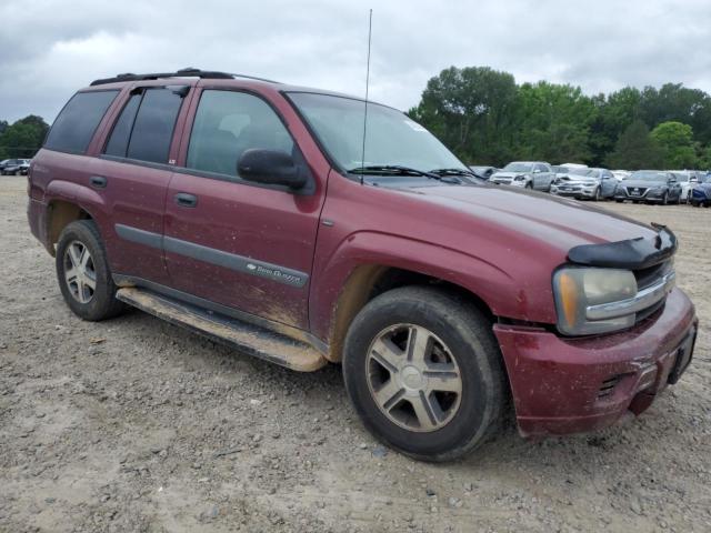 1GNDS13S042376245 - 2004 CHEVROLET TRAILBLAZE LS BURGUNDY photo 4