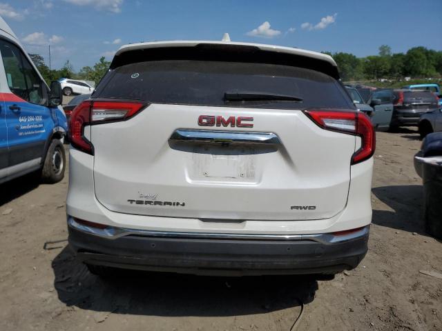 3GKALVEV2NL126078 - 2022 GMC TERRAIN SLT WHITE photo 6