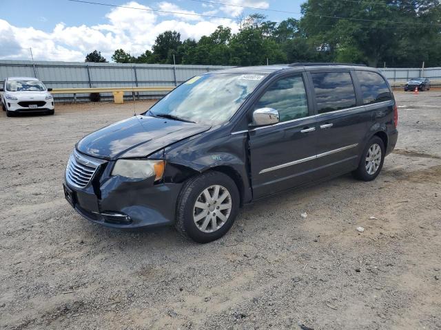 2C4RC1CG0CR181866 - 2012 CHRYSLER TOWN & COU TOURING L BLACK photo 1