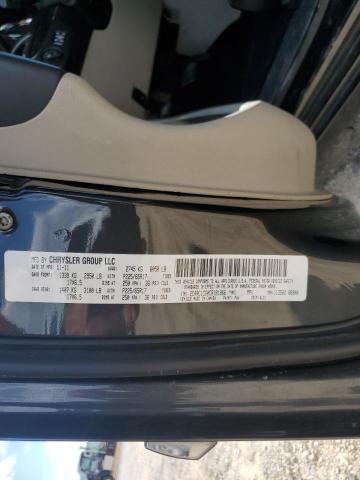 2C4RC1CG0CR181866 - 2012 CHRYSLER TOWN & COU TOURING L BLACK photo 13