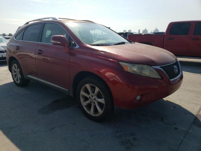 JTJZK1BA3A2406659 - 2010 LEXUS RX 350 RED photo 4