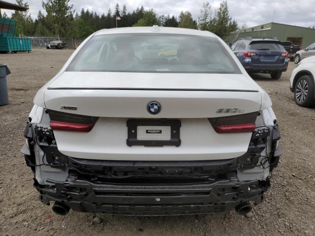 3MW39FS04P8D23287 - 2023 BMW 330XE Белый фото 6
