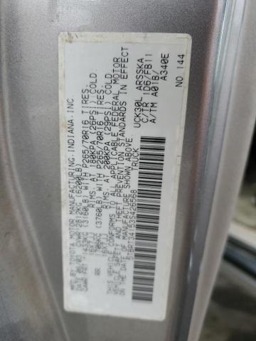 5TBRT34153S426568 - 2003 TOYOTA TUNDRA ACCESS CAB SR5 SILVER photo 12