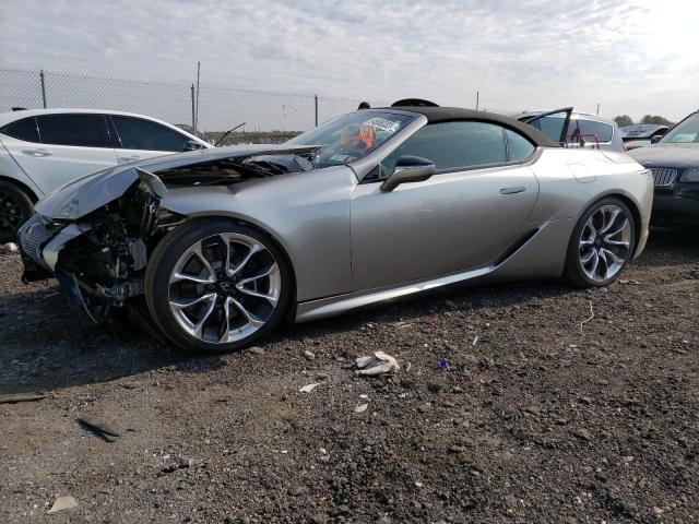 JTHMPAAY9NA104753 - 2022 LEXUS LC 500 GRAY photo 1