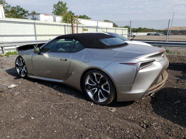 JTHMPAAY9NA104753 - 2022 LEXUS LC 500 GRAY photo 2