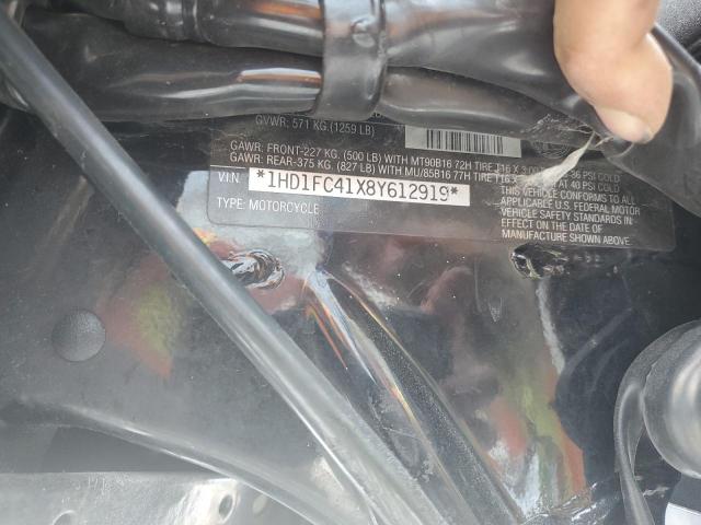 1HD1FC41X8Y612919 - 2008 HARLEY-DAVIDSON FLHTCUI 黑色 照片 10