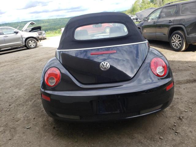 3VWRF31Y77M400895 - 2007 VOLKSWAGEN NEW BEETLE CONVERTIBLE OPTION PACKAGE 1 BLACK photo 6