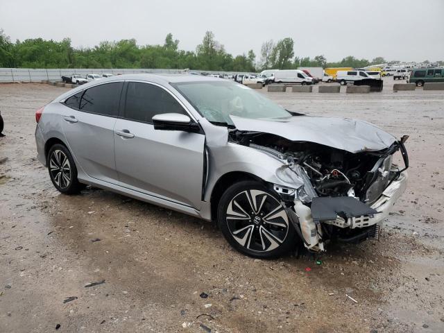 JHMFC1F72JX024562 - 2018 HONDA CIVIC EXL SILVER photo 4